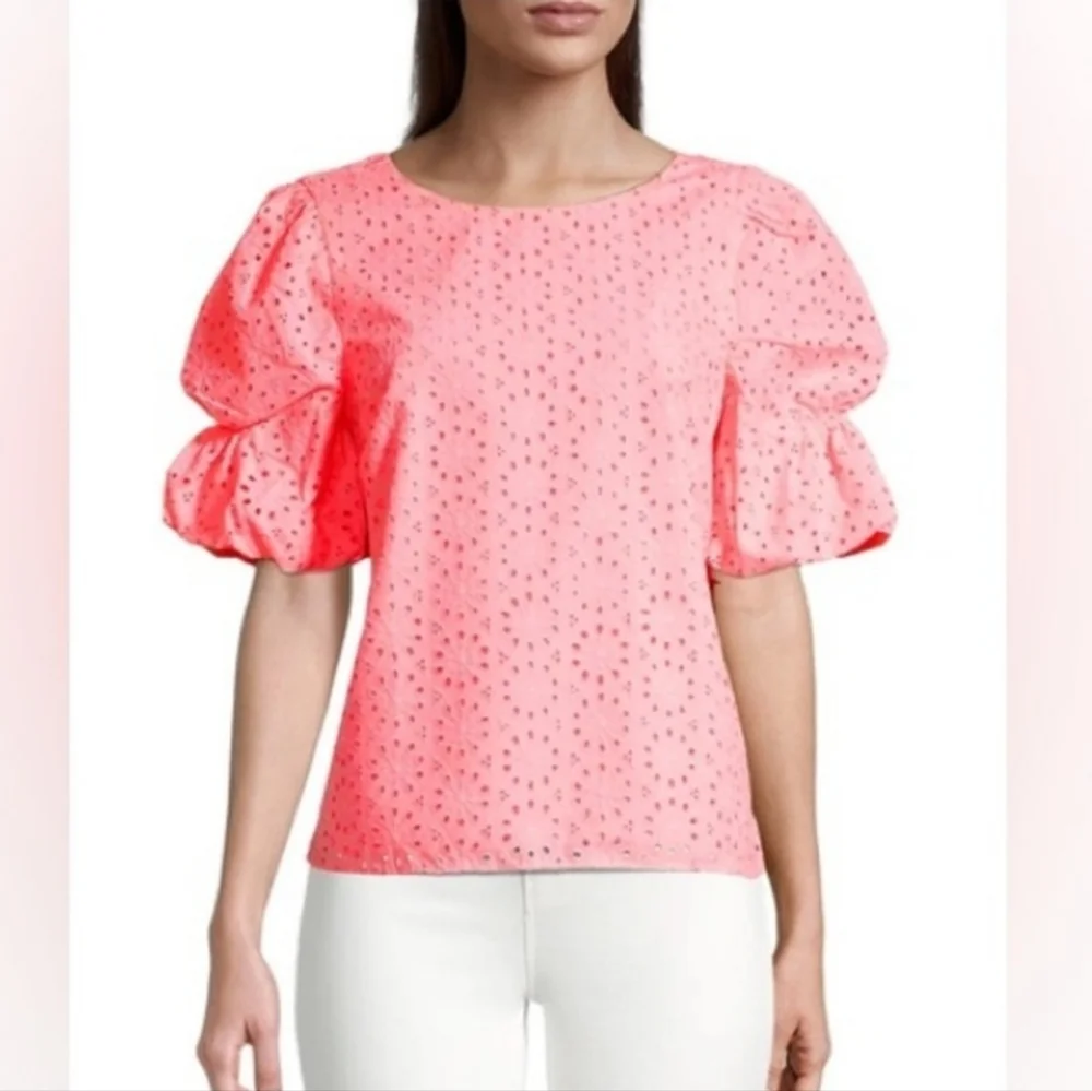 Lilly Pulitzer Shaila Eyelet Blouse